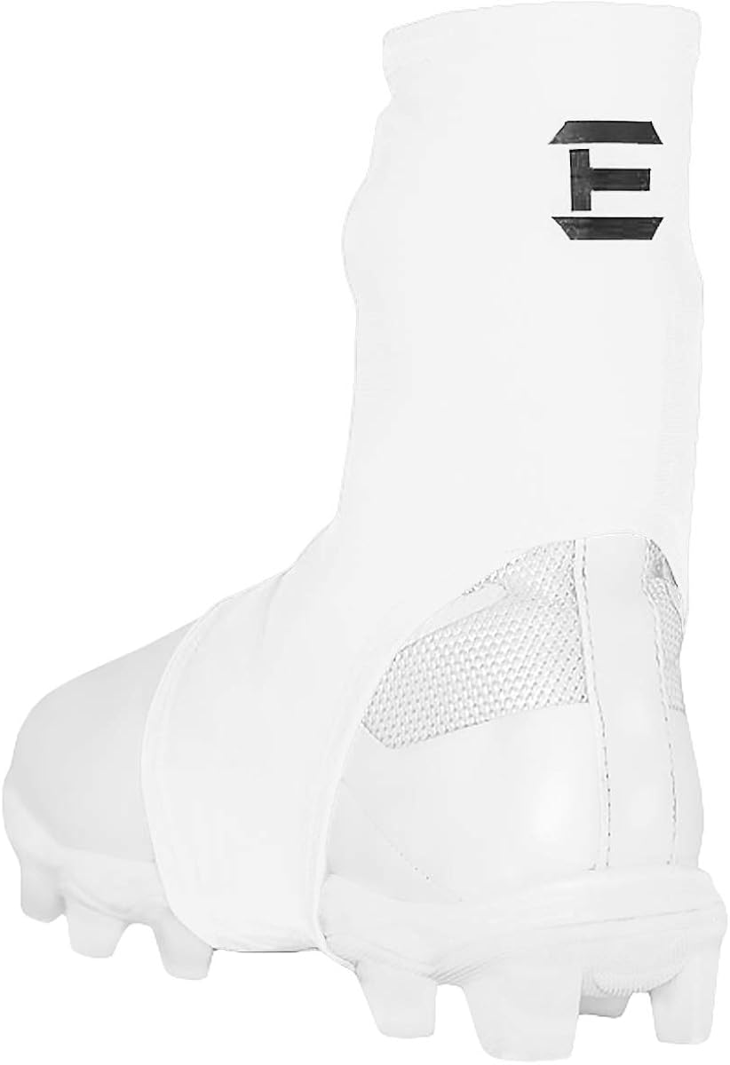 EliteTek Spats Cleat Covers for Football Soccer- Keeps Cleats Tied and Turf Pellets Out!: Clothing