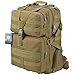 HUKOER 35L/45L Military Tactical Backpack -Tactical Assault Molle Rucksacks Waterproof Expandable Hunting Backpack Outdoor Daypack for Hiking Camping Trekking Hunting Bag (Khaki-45L)
