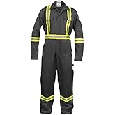 Flame Resistant FR High Visibility Hi Vis Coverall