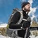 Merino Wool Glove Liner - Warm Base Layer - Ski Liner Glove - 3 Season Wear - Multiple Colors and Sizes - Black - Medium