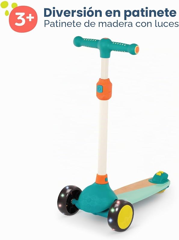 Scooter Fun, Patinete Infantil de 3 Ruedas con Luces — foto 5 de 8