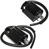 Caltric IGNITION SHORTER & LONGER COILS Fits YAMAHA VIRAGO 750 XV750 XV-750 1988-1997