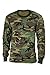 Rothco Kids Long Sleeve Camo T-Shirt (US, Alpha, Large, Regular, Woodland Camo)