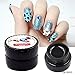 QIMYAR Super Sticky Rhinestone Glue Adhesive Builder Tip Manicure Nail Art Decoration Clear UV Gel 8ml