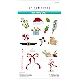 Spellbinders Christmas Cocktails Etched Dies