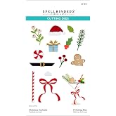 Spellbinders S4-1374 Christmas Cocktails Etched Dies from The Happy Hour Collection