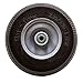 Marathon 00090 Flat-Free 2.80/2.50-4 Tire and Wheel Assembly, 3” Centered Hub, 3/4” Ball Bearings, Replacement Tire for Casters, Utility Carts and Other Equipment, Easy Install Assembly