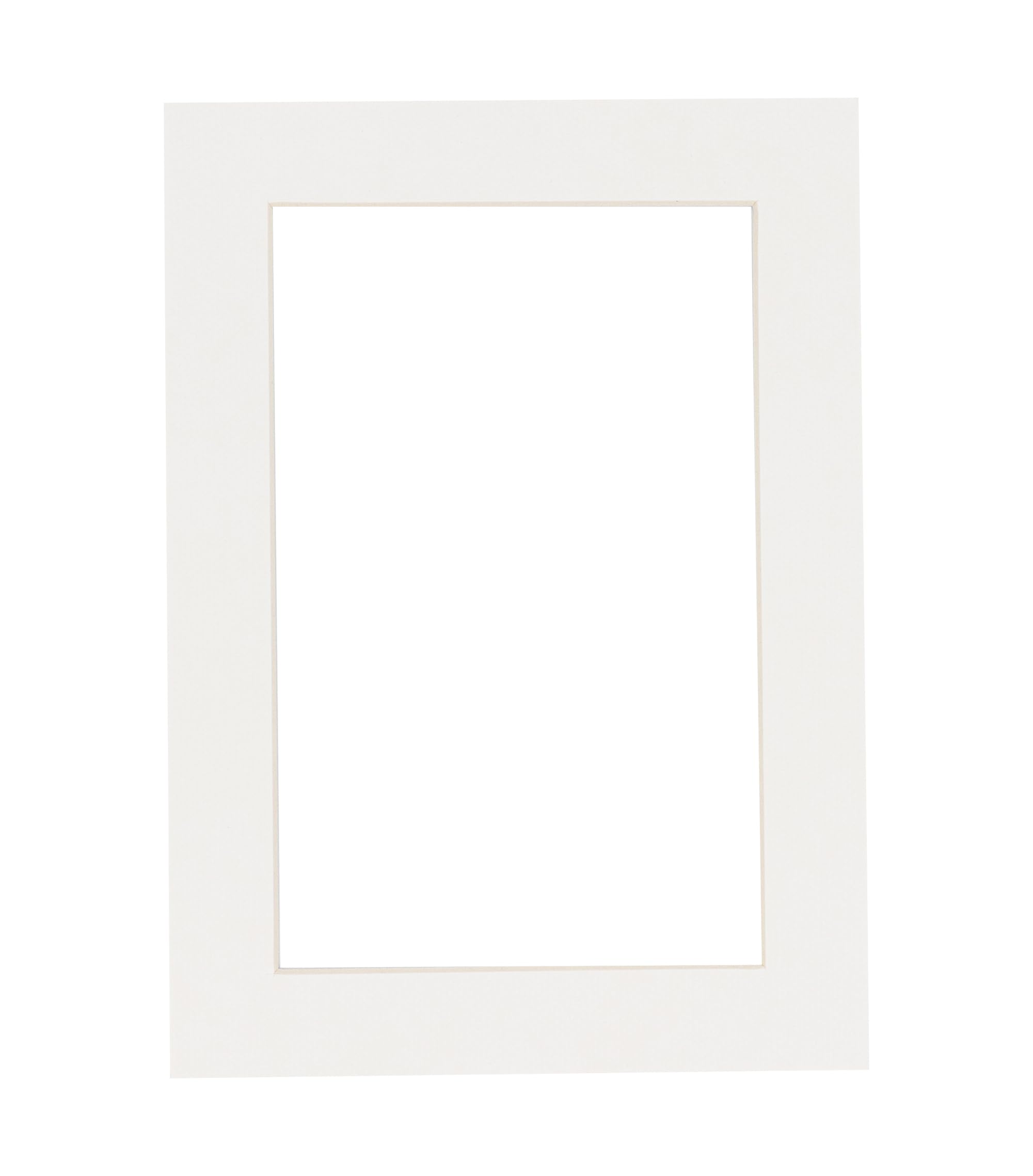Photo 1 of Poster Palooza 11x14 Mat Bevel Cut for 9x12 Photos - Acid Free Textured White Precut Matboard - For Pictures, Photos, Framing - 4-ply Thickness