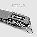 Zanmax Multitool Pocket Knife, Swiss Style Army Knife Stainless Steel 13 in 1 Multi-Function Portable Folding Knife with Scissors, Screwdriver, Multipurpose Hook for Camper/Climbing/Fishing/Hiking