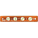 Swanson TL043M 9-Inch Savage Magnetic Torpedo Level, Orange