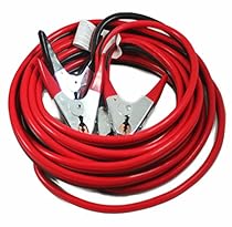 ABN Jumper Cables with Carrying Bag, 25&rsquo; Feet, 2-Gauge, 600 AMP &ndash; Commercial Grade Automotive Booster Cables Any Vehicle
