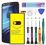 [Upgraded] Motorola Droid Turbo 2 Battery, Euhan 3600mAh Rechargeable Li-Polymer Battery FB55 SNN5958A Replacement for Motorola Droid Turbo 2 XT1585 Moto X Force XT1581+Repair Replacement Kit Tools.
