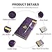 Refillable Handmade Traveler's Notebook, Leather Travel Journal Vintage Notebook with Ballpoint Pen for Men & Women, Perfect for Writing, Gifts, Travelers, Standard Size 8.5