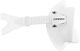 Cressi F1 Frameless Diving Mask Anti-Fog Tempered Glass White view 6