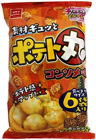 Amazon おやつカンパニー ポテト丸コンソメ味 6p 12袋 おやつカンパニー スナック菓子 通販