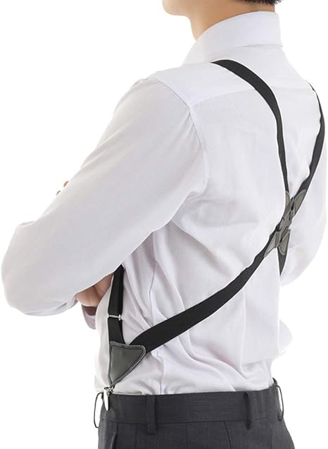 Amazon Co Jp サスペンダー メンズ ホルスター ガンサスペンダー ビジネス カジュアル 25mm幅 長さアップで幅広い体型にマッチ 3 5労働日に配送済み ホーム キッチン