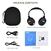 Mpow [Upgraded] H4 Bluetooth Headphones Over Ear, with Equilizer APP, Hi-Fi Stereo Headset, Low Latency Wireless Headphones w/ mic, Real Protein Earpads Headset for Cell Phone/ TV/ PC (30 hrs Play )
