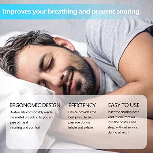 image for GUOHAPPY Upgrade Anti Snoring Devices 2-in-1,snoring Solution Nasal Di