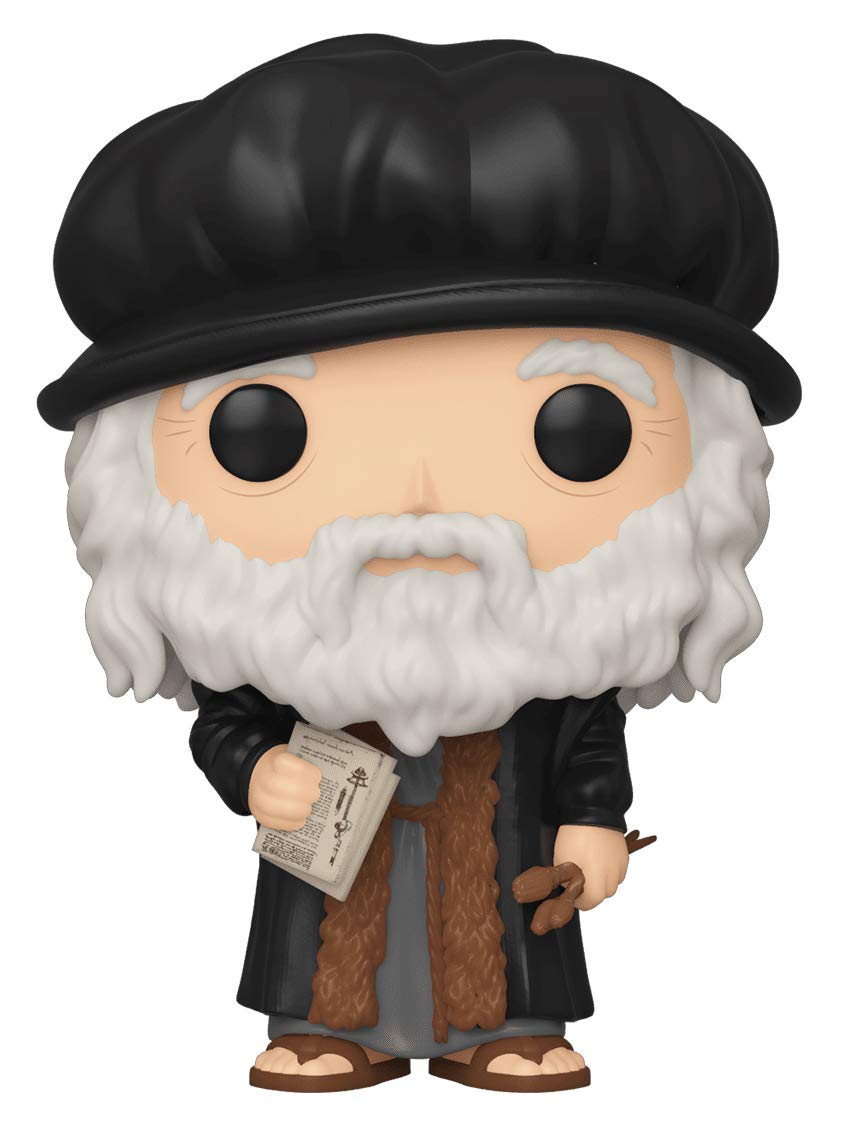 Funko POP! Artists: Leonardo DaVinci - Image Rights - Collectable Vinyl Figure - Gift Idea - Official Merchandise - Toys for Kids & Adults - Model Figure for Collectors and Display