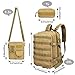 G4Free Military Tactical Molle Backpack Sport Outdoor versatile Rucksacks Camping Hiking Traveling Bag 40L(Tan)