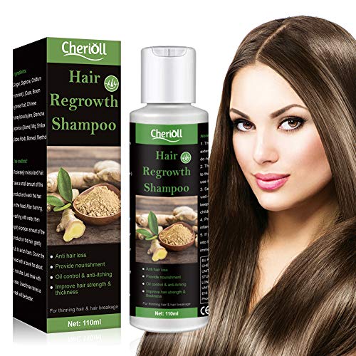 Hair Loss Shampoo, Hair Growth Shampoo, Anti-Hair Loss, Extra Strength Hair Growth Treatment, Treated Hair Care for Thinning Hair, Natural Hair Regrowth For Men & Women, Grow Hair Faster