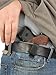 Barsony New Brown Leather IWB Holster + Magazine Pouch for Compact, Sub Compact 9mm 40 45