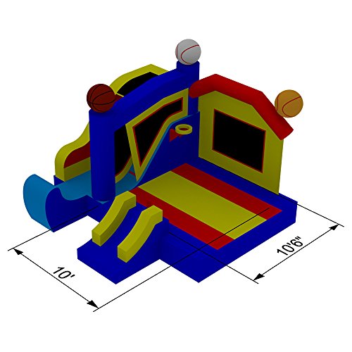 Inflatable HQ Commercial Grade Bounce House 100 PVC Sports Jump