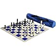 US Chess Federation's Quiver Chess Set Combo - Blue