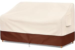 Bestalent Patio Furniture Covers Waterproof,Outdoor Sofa Covers for Loveseat Fits up to 54W x 38D x 35H inches