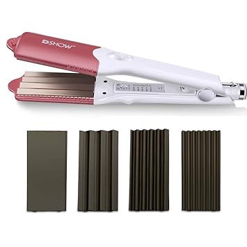 Amazon Com Dshow 4 In 1 Hair Crimper Hair Waver Hair Straightener