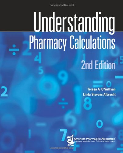 Download Understanding Pharmacy Calculations Download Understanding Pharmacy Calculations