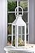 Zings & Thingz Manhattan Hanging Cable Candle Holder Lantern, Decorative Light Home Decor, 15