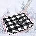 Zento Deals Premium Quality Vehicle Electric Heated Blanket Black and White - 12 Volt Heated Travel Blanket