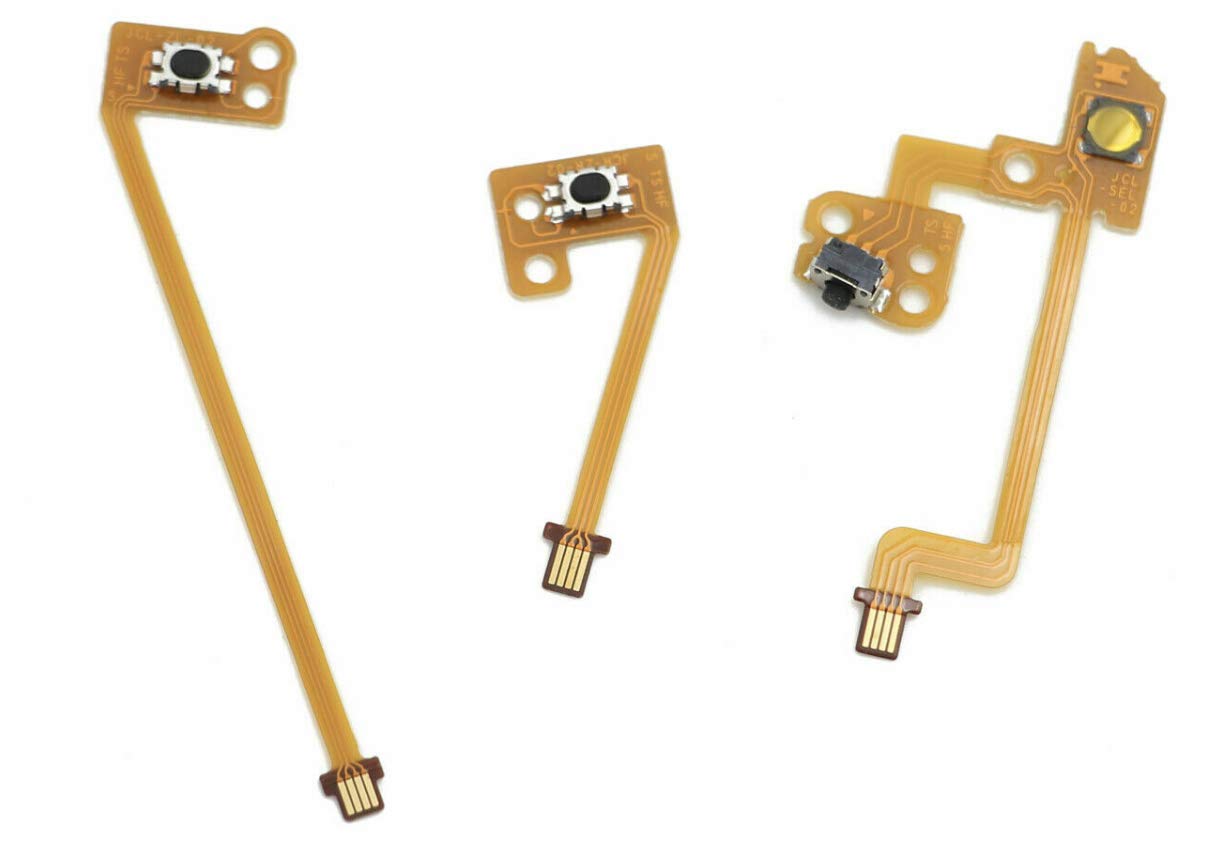 YuYue L ZL ZR Button Ribbon Flex Cable Replacement Compatible With Nintendo Switch Joy-Con joycon