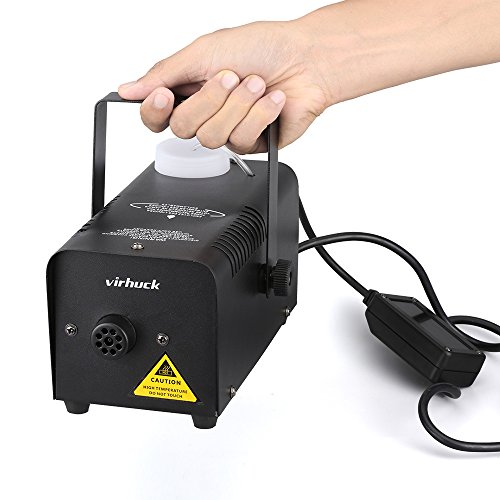 Virhuck 400Watt Portable Fog Machine With Wireless Remote Control, Smoke Machines For Parties