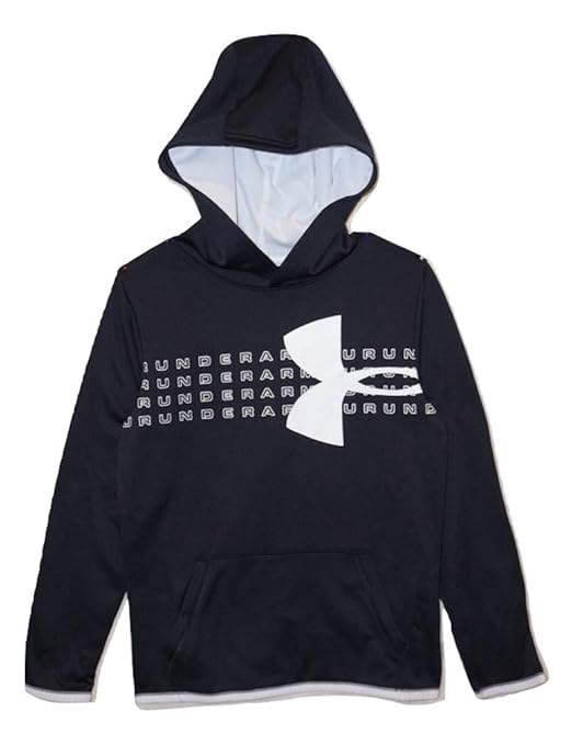 Buy Under Armour Boys Youth Kids Cold Gear Black Pullover Hoodie