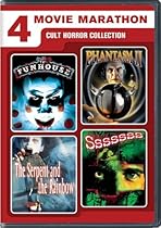 4 Movie Marathon: Cult Horror Collection (The Funhouse / Phantasm II / The Serpent and the Rainbow / Sssssss)