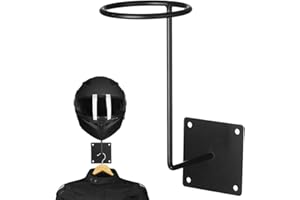 ILM Helmet Holder Rack Hook Helmts Stand Wall Mount Jacket Hanger Motorcycle Accessories
