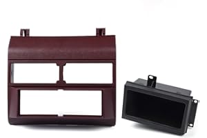 PIT66 Dash Cover Panel Install Dash Kit W/O Wire Harness Compatible with 1988-1994 Chevy GMC Trucks Mount Dashboard Cover Red