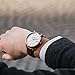 Ambassador Luxury Watch for Men - Heritage 1921 Silver Case with Brown Leather Strap with Swiss Quality