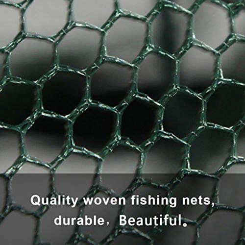 Bonlting Portable Folded Fishing Net - Crab Trap,Minnow Traps,Shrimp Trap,Fishing Bait Traps,Crayfish Trap, (6 Sides 12 Holes) - Thumbnail 2