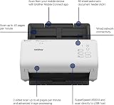 Brother ADS-4300N Desktop Document Scanner SuperSpeed USB 3.0 Double-sided view 2
