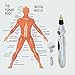 N Noble One Health Quality Care Monitor Electric Meridians Laser Acupuncture Magnet Therapy Instrument Heal Massage Meridian Energy Pen