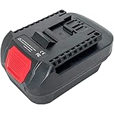 Battery Adapter for Bosch 18V Lithium-Ion Cordless Tool, Compatible with Dewalt 20V Max/ Milwakee M18 18V Li-ion Battery Convert to Bosch 18Volt Compact Lithium Batteries BAT608 BAT609 BAT612 BAT618