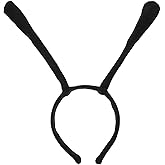 ABOOFAN Bug Headband Ant Antenna Headband Cartoon Butterfly Bug Hair Bands Hair Hoops Halloween Cosplay Party Supply