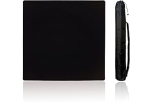 ZEELYER Mahjong Mat, Mahjong Table Mat with Black Carrying Bag, Rubber Anti Slip Game Mat and Noise Reducing Table Cover for Mahjong, Dominoes, Poker, Card, Board Games (Black, 31.5 Inches)