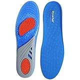 Dycarfell Comfort and Sports Outdoors Energy Work Gel Shoe Insoles for Men and Women