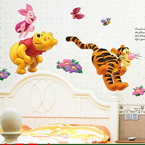 xsongue Winnie The Pooh Tiger Wall Stickers For Kids Rooms Bedroom Decorative Sticker Adesivo De Parede Removable Pvc Wall Decal