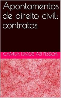 Livro Apontamentos de direito civil: contratos