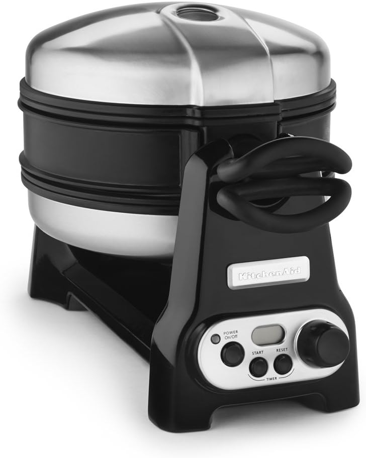 KitchenAid KWB110OB Waffle Baker with CeramaShield Nonstick Coating